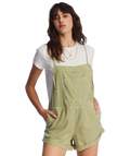 Billabong Wild Pursuit Romper-Avocado