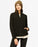 Billabong Boundary Mock Half Zip 2 Sweatshirt-Off Black