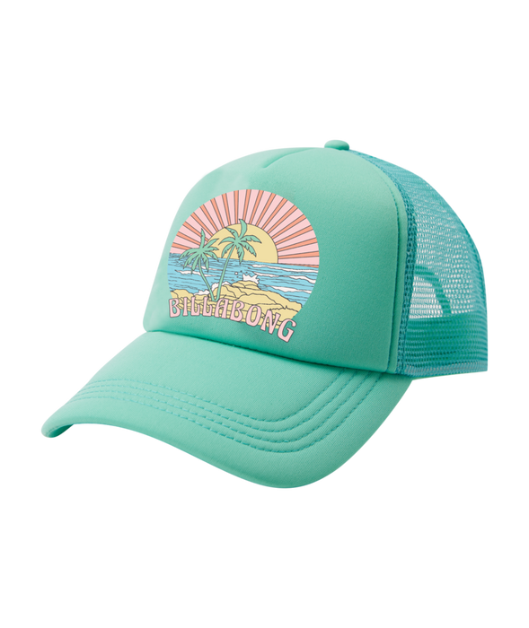 Billabong Across Waves Hat-Tropical Green