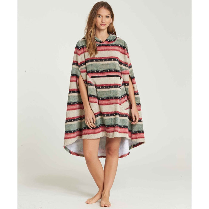 Billabong Hooded Poncho-Sugar Pine