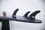 NVS Aipa Da Hook Apex Tri/Quad Fin Set-Medium