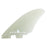 FCS II PG Split Keel PG Quad Fin Set-Clear-M-L