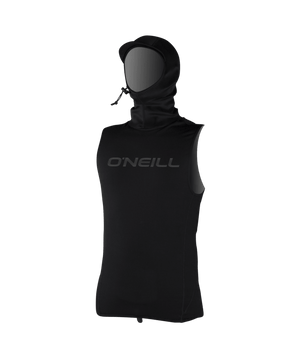 O'Neill Thermo-X Vest w/Neo Hood Top-Black
