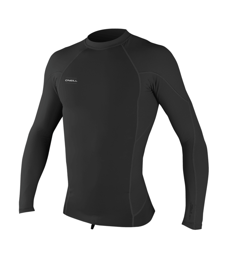 O'Neill Hyperfreak 1mm Neo-Skins L/S Top-Blk/Blk