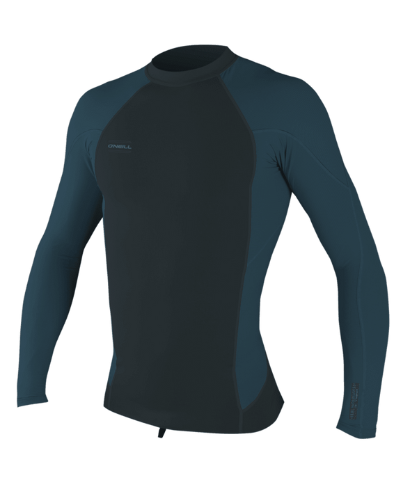 O'Neill Hyperfreak 0.5mm Neo/Skins L/S Top-Gunmetal/Cadet Blue