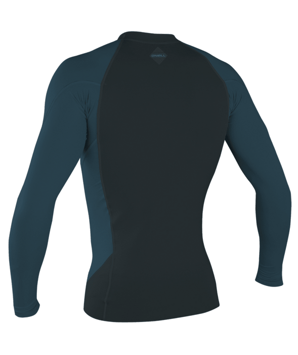 O'Neill Hyperfreak 0.5mm Neo/Skins L/S Top-Gunmetal/Cadet Blue
