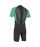 O'Neill Youth Reactor-2 2mm BZ S/S Springsuit-Blk/LtAqua