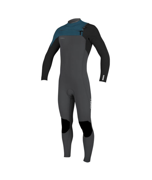 O'Neill Youth Hyperfreak 3/2+ CZ Wetsuit-Gunmtl/Blk/Ultrablu