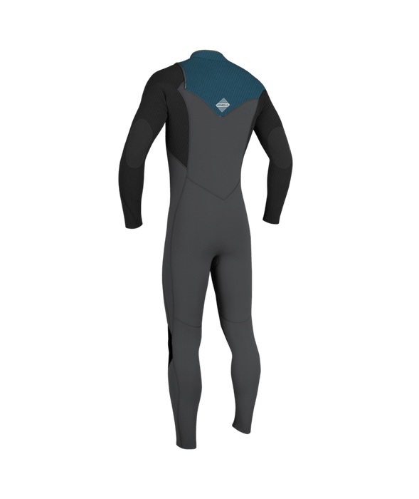 O'Neill Youth Hyperfreak 3/2+ CZ Wetsuit-Gunmtl/Blk/Ultrablu