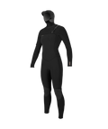 O'Neill Wmn's Hyperfreak 5/4mm+ Hooded Wetsuit-Blk/Blk