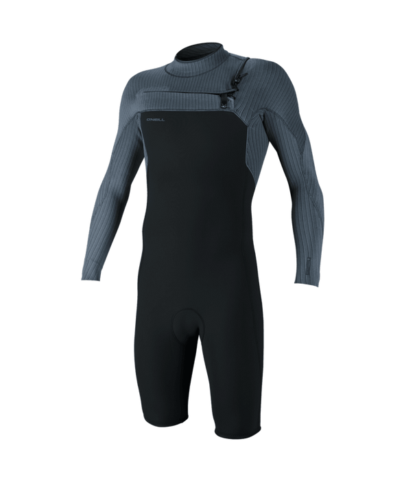 O'Neill Hyperfreak 2mm CZ L/S Springsuit-Gunmtl/Cadetblu