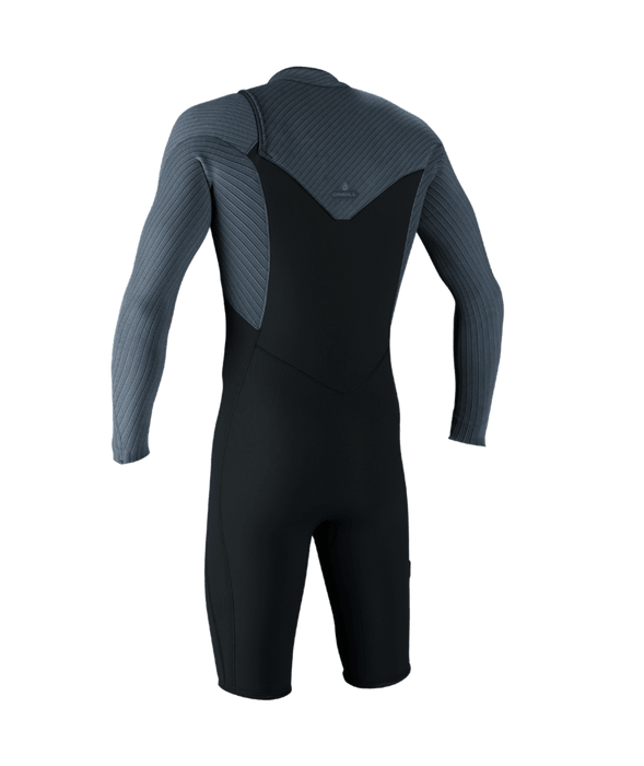 O'Neill Hyperfreak 2mm CZ L/S Springsuit-Gunmtl/Cadetblu