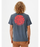 Rip Curl Wetsuit Icon Tee-Charcoal Navy