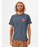 Rip Curl Wetsuit Icon Tee-Charcoal Navy