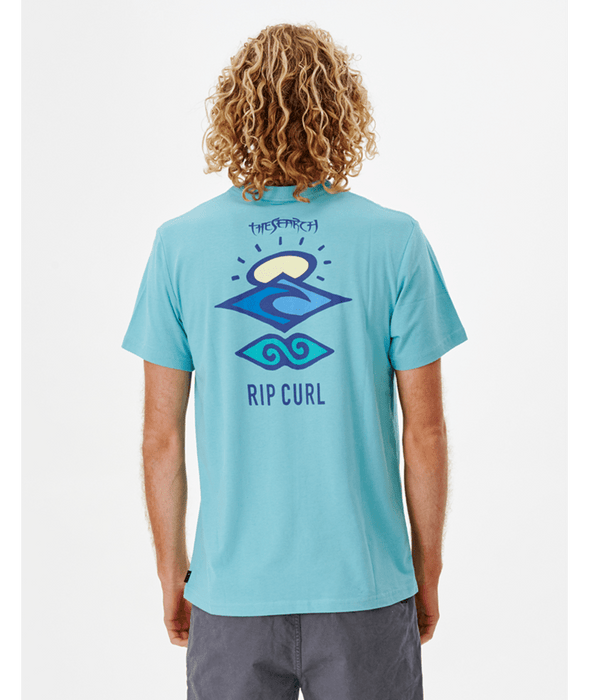 Rip Curl Search Icon Tee-Aqua