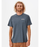 Rip Curl Surf Revival Curren Tee-Charcoal Navy