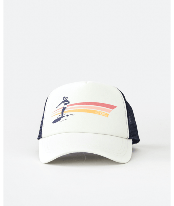 Rip Curl Golden State Trucker Hat-Bone