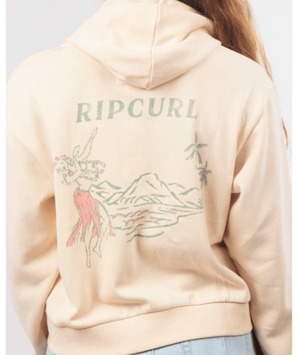 Rip Curl Diamond Bay Desto Zip Sweatshirt-Nude