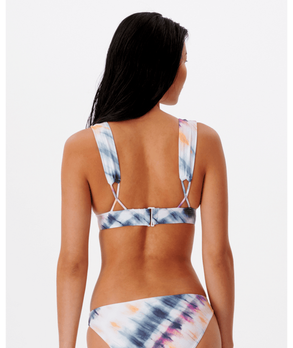 Rip Curl Surf Trip V Neck Bralette Top-Blue