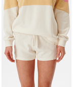 Rip Curl Heat Wave Fleece Shorts-Off White