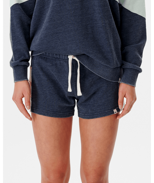 Rip Curl Heat Wave Fleece Shorts-Navy