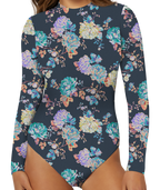 O'Neill Stella Myrtos L/S One Piece-Slate