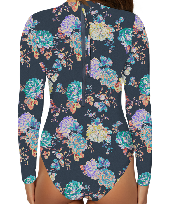 O'Neill Stella Myrtos L/S One Piece-Slate