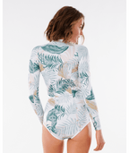 Rip Curl G-Bomb High Cut L/S Springsuit-White