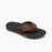 Reef Leather Fanning Sandal-Bronze