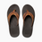 Reef Leather Fanning Sandal-Bronze