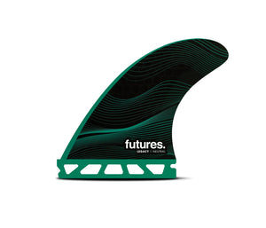 Futures F6 Legacy Tri Fin Set-Green-Medium