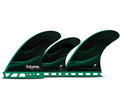 Futures F6 Legacy Tri/Quad Fin Set-Green-Medium