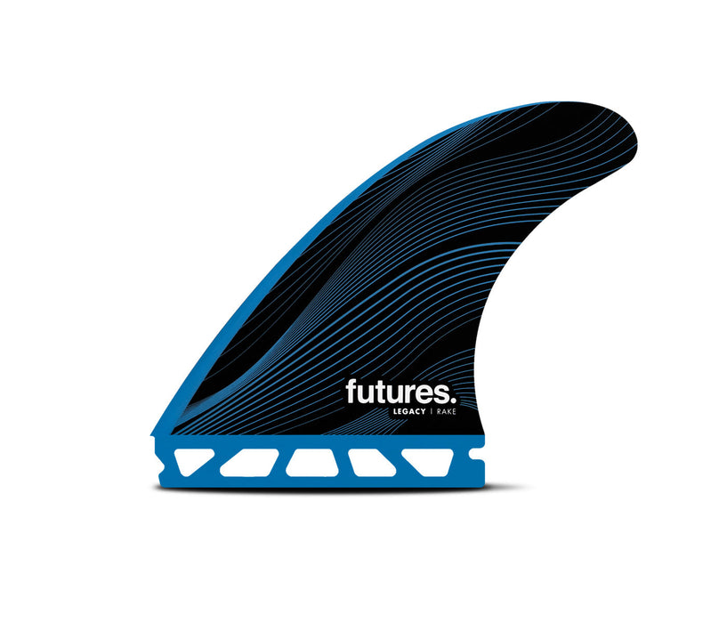 Futures R6 Legacy Tri Fin Set-Blue-Medium