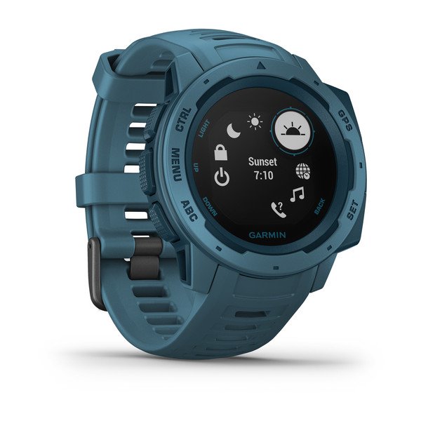 Garmin Instinct GPS  Watch-Lakeside Blue
