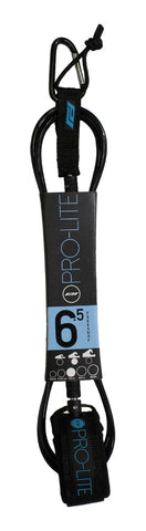 Pro-Lite Freesurf Leash-Black-6'5" x 7mm
