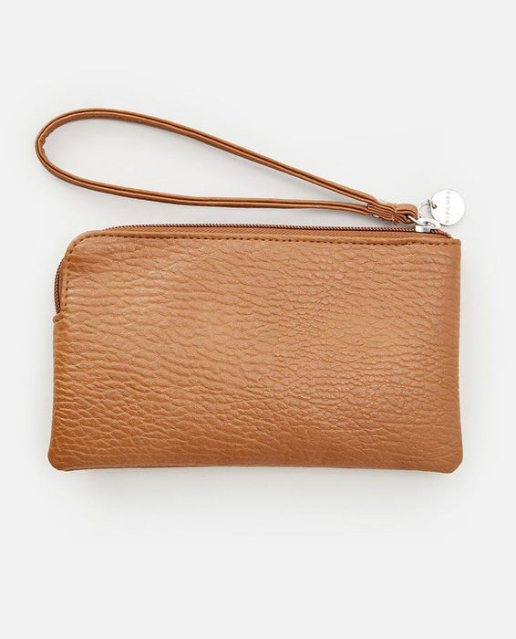 Rip Curl Essentials 2 Wristlet Wallet-Tan