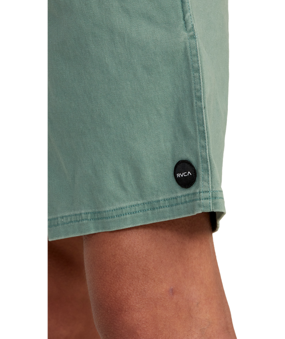 RVCA Escape Elastic Shorts-Spinach