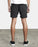 RVCA Escape Elastic Shorts-Black