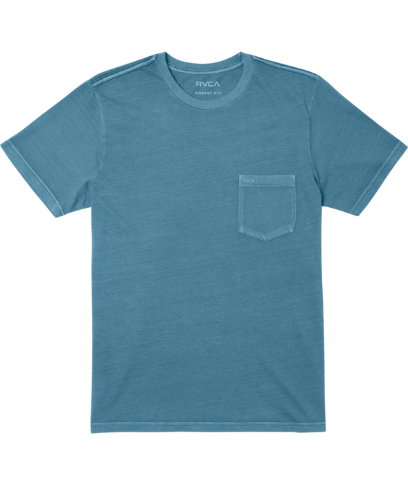 RVCA PTC 2 Pigment Tee-Deep Ocean