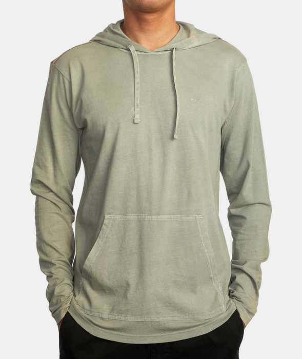 Rvca top hooded shirt