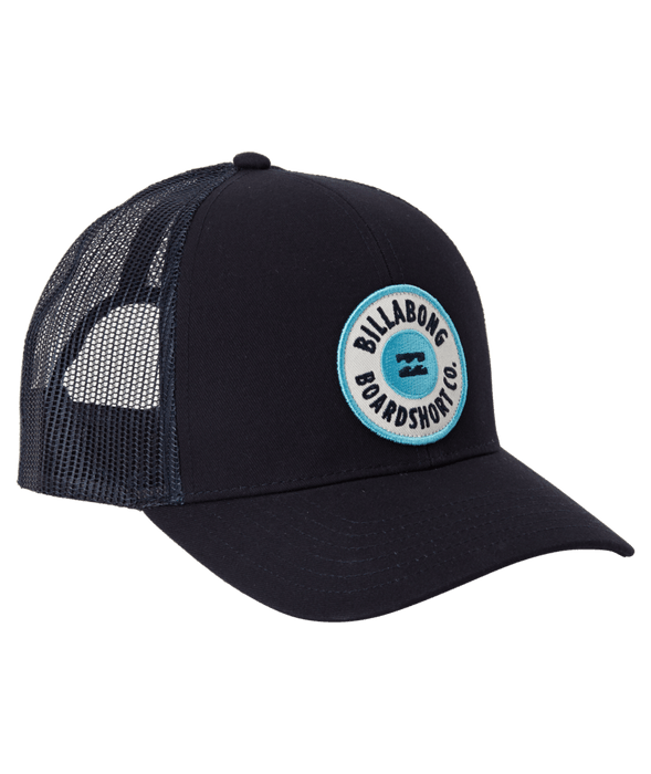Billabong Walled Trucker Hat-Navy