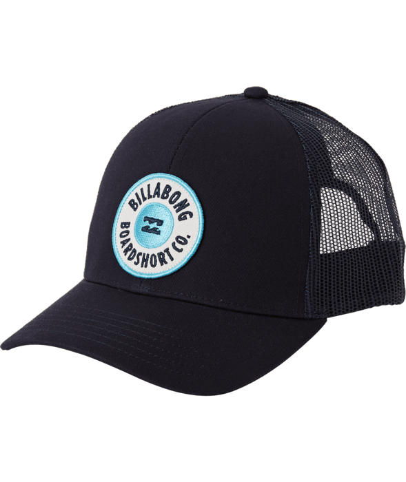 Billabong Walled Trucker Hat-Navy