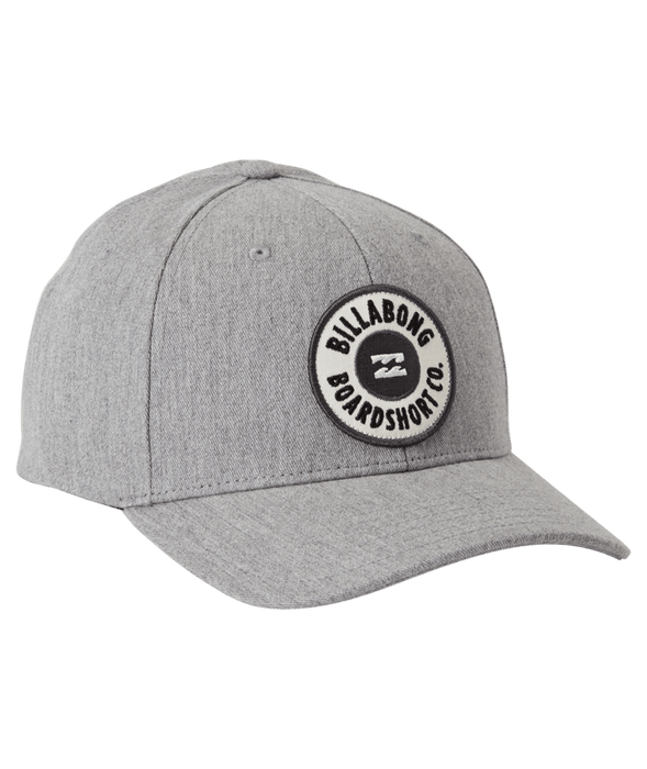 Billabong Walled Snapack Hat-Heather Grey