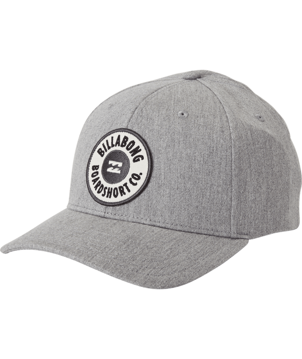 Billabong Walled Snapack Hat-Heather Grey