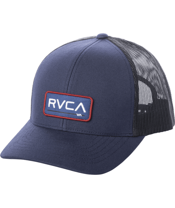 RVCA Ticket Trucker III Hat-Navy Marine