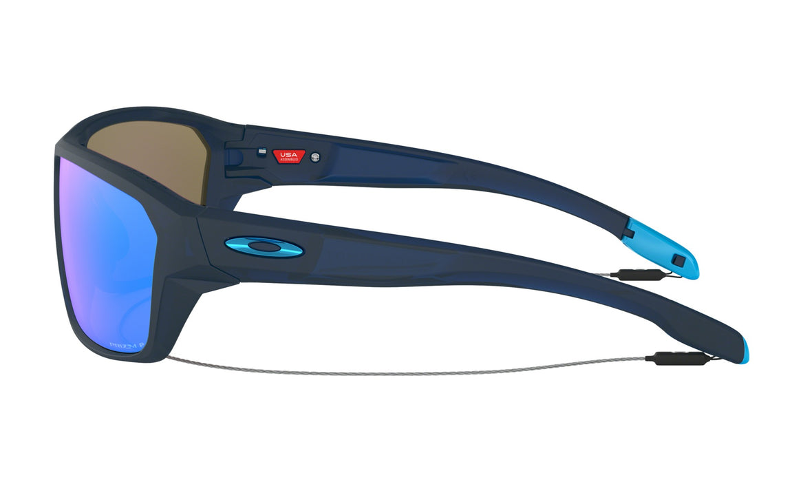Oakley Split Shot Sunglasses-Trans Blue/Prizm Sapphr Irid Pol