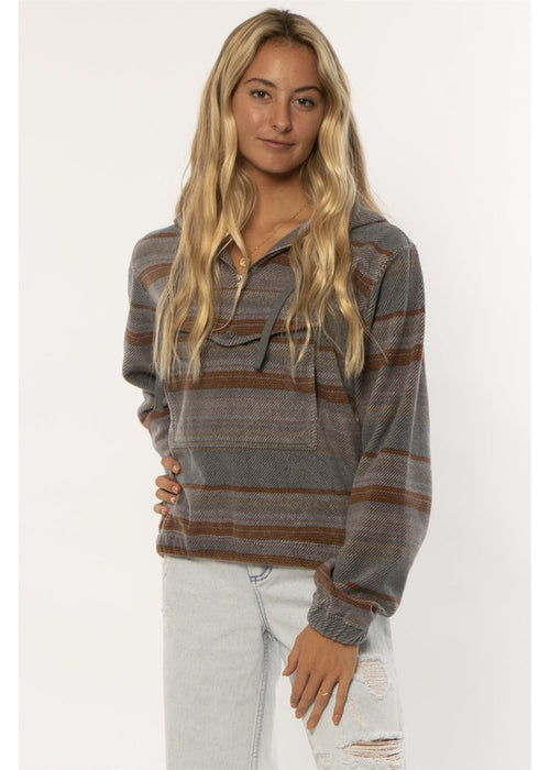 Sisstr Moonrise Woven Fleece L/S Shirt-Seaweed