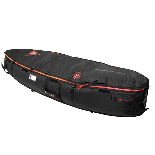 Creatures Shortboard Multi Tour Bag-Black/Red-6'7"