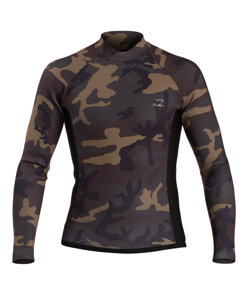 Billabong 202 Revo Interchange Top-Military Black