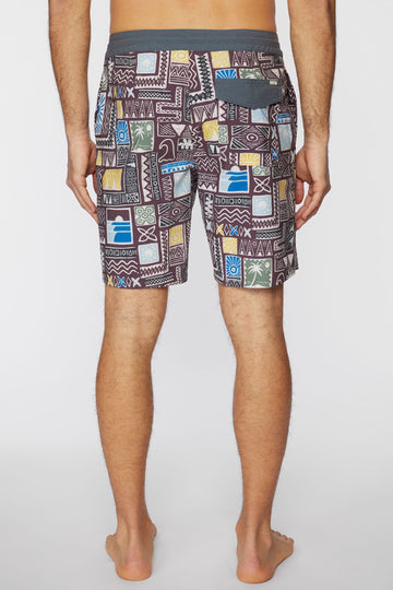 O'Neill Mythic Lines Cruzer Boardshorts-Huckleberry